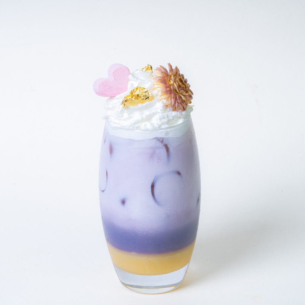 Ice Taro Latte